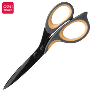 Deli scissors 6027 alloy stainless steel pointed household ins office tailor handmade adult office scissors