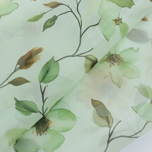 The Cloth Printing Factory Has Its Own Base Fabric, Lily Satin Printing, and Customized Various Digital Pattern Fabrics with Pictures and Samples