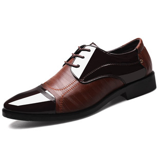 New large size men's business formal shoes pointed men's shoes a pedal casual lazy shoes a generation of hair