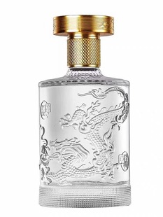 Liquor Bottle Empty Bottle Printable LOGO Gift Box Packaging Holiday Gift Bottle 500ml Exquisite Dragon Pattern Bottle China