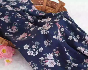 Rayon Cartoon Printed Cotton Fabric Floral Cotton Summer Skirt Dress Doll Pants Cotton Fabric