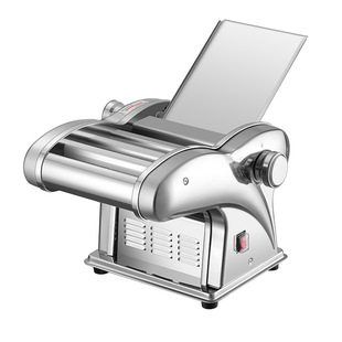 Automatic Small Stainless Steel Commercial Dumpling Skin Noodles Machine Kneading Machine Electric Noodles Press Household Multifunctional Rolling Machine