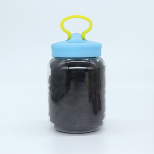 Korean Style Baby Bottle Pull Ring Bottle Canned Rubber Band Children's Towel Ring Rubber Band Do Not Hurt Hair small size Hair Band Tie Hair Rope