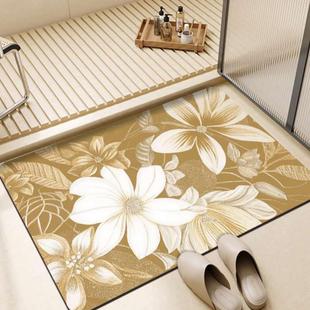 SOURCE Wholesale diatom mud bathroom floor mat non-slip quick-drying household toilet toilet door mat absorbent mat foot mat