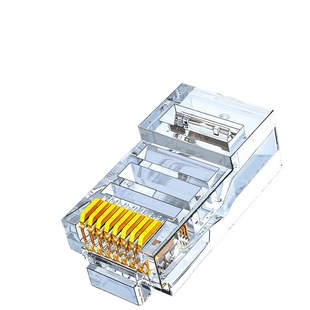 Yamajawa шесть классов сети хрустальная головка 6 класса RJ45 гигабитный сетевой разъем 8P8C компьютерный сетевой разъем Cat