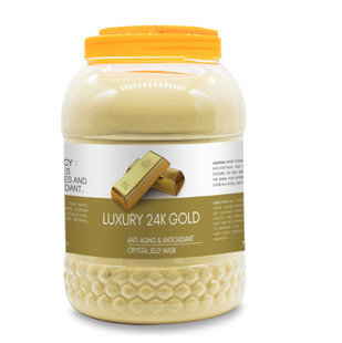 Cross-border 24k Gold Mask Powder Rose Hydrating Brightening Jelly Mask Crystal Powder Soft Film Powder Foreign Trade