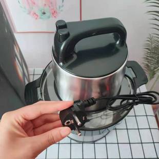 Fufu machine Meat Grinder SmaLL ELectric MuLti-function Meat Cooking Mixer VegetabLe Crusher 6 L HousehoLd