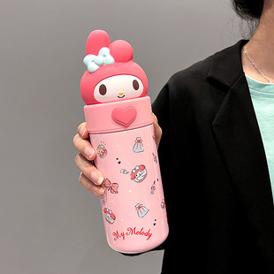 Sanrio Yugui чашка-термос для собак чашка для воды для девочек милая детская Начальная школа куломи чашка для напитков с высоким значением Ян