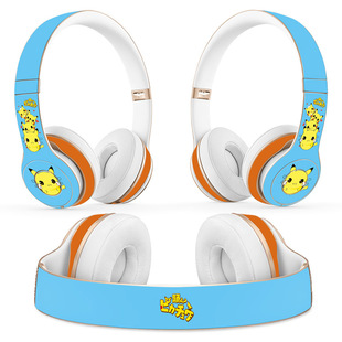 For Beats Solo3 Solo2 Wireless sticker Wireless headset beam sticker protective film