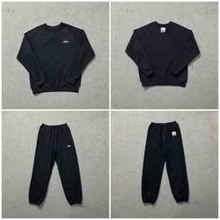 Corteiz Simple Embroidered Logo Beautiful Trendy High Street Men's and Women's Casual Trendy All-match Round Neck Sweatshirt Pants suit