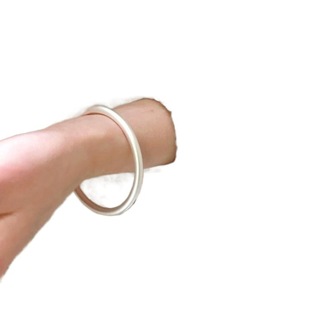 Bracelet Women's Simple Niche Design High-end Sense 2024 New Ancient Farm Ring silver Bracelet Accessories