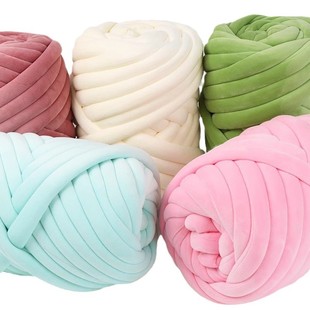Bag Extra Thick Anti-Collision Cloth Wool Ball DIY Handmade Cotton Filling 3cm Extra Thick Velvet Icelandic Wool Braided Rope