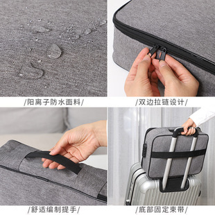 Birth Certificate Marriage Certificate Household Registration Book Business License and Other Documents Storage Bag Storage Bag Password Lock Storage Box