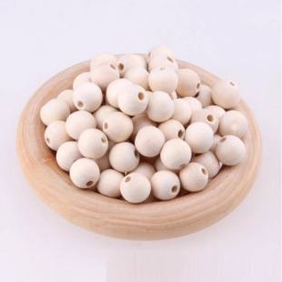 Round wood beads wood ball 4-50mm wholesale in stock log color lotus loose beads handmade beaded material diy jewelry