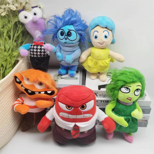 New product mind secret service team doll Inside Out plush toy expression doll factory direct cross-border explosions
