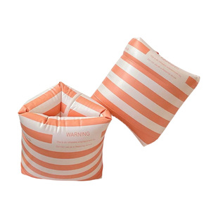 Cross-border Retro Style Adult and Children Swimming Love Arm Circle Water Sleeve Buoyancy Swimming Equipment Double Airbag Arm Circle