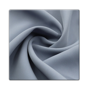 Spring and Summer new soft oblique smooth ice silk twill polyester woven women's fabric shirt dress twill fabric