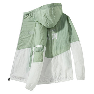 A generation of hair sunscreen summer thin men's coat casual large size hooded youth student jacket tide