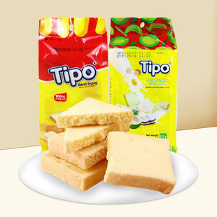 Tipo Bread Dried 115g Cake Cookies Milk Flavor Coated Bread Chip Small Package for Greedy Snacks