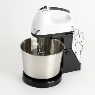 English Export Household Electric Desktop Egg Beater with Stainless Steel Barrel Mixing Egg Beater Beating Cream Baking Cake