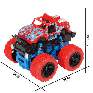 Cross-border children's toy four-wheel drive inertia stunt off-road vehicle model boy toy car stall Internet celebrity toy gift
