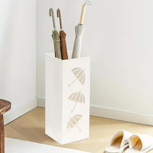 Cross-border Umbrella Bucket Dried Flower Tube Hall Ornaments Fishing Rod Storage Bucket Newspaper Storage Metal Umbrella Rack in stock Batch