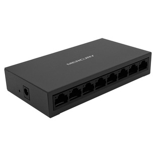 MERCURY MERCURY SG108D monitoring 8-port full gigabit Ethernet network cable splitter iron shell TP switch