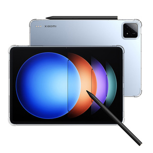 Suitable for Xiaomi Tablet 6S Pro 12.4 protective case four-corner airbag drop-resistant transparent tpu soft case 2024