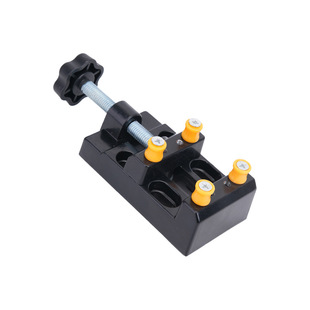 Hardware tools aluminum alloy eight-hole clamping machine multi-function flat-mouth pliers mini vise precision woodworking pliers