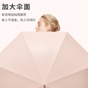 Solid Color Retro Japanese Little Red Riding Book Explosions Long Handle Straight Umbrella Women's High-end Photo Umbrella Best Selling Umbrella Factory Outlet