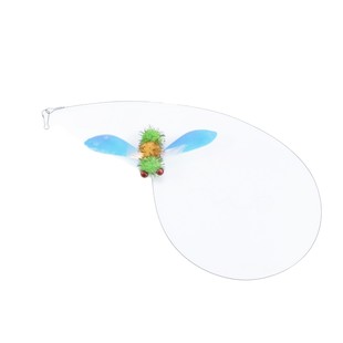 Ring paper cat stick replacement head small flying insect cat stick replacement head cat toy original design source manufacturer