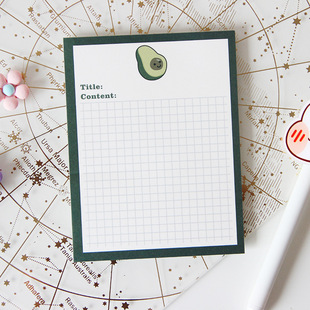 Korean ins Plaid Cute Student Notes Handbook Material Paper B5 Learning Notes Paper