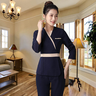 Foot Bath Technician Work Clothes Female High-end Health Salon Beauty Salon Spa Foot Bath Work Clothes Massage Foot Therapy Technician Clothes