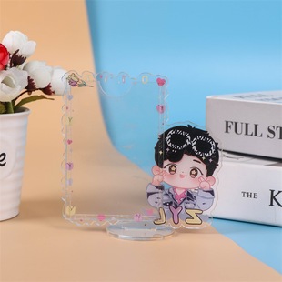Custom acrylic small card photo frame plus purchase manufacturers for small card card Star Card slot card custom one-button generation