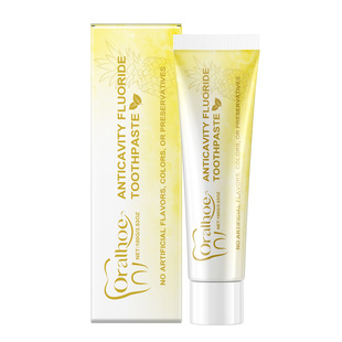 ORALHOE Pineapple Flavor Toothpaste Mild Fresh Fruit Flavor Clean Teeth Brightening Daily Care Toothpaste