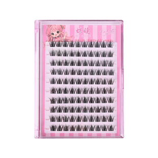 Large Capacity 5D Baby Curved Trilogy Gel-Free Free False Eyelashes Lazy Novice Natural Simulation Eyelashes