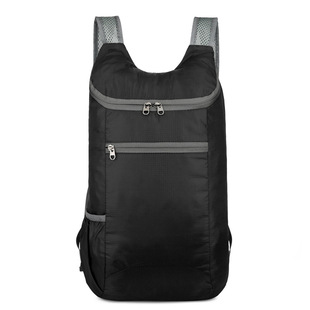 New Lightweight Folding Backpack Scratch-resistant Wear-resistant Outdoor Casual Large Capacity Schoolbag Portable Backpack Skin Bag