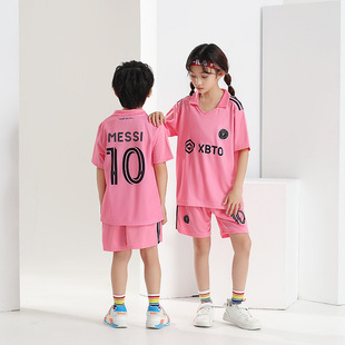 Children's football uniforms suit boys and girls kindergarten primary school students training team uniforms class sports clothing wholesale customization