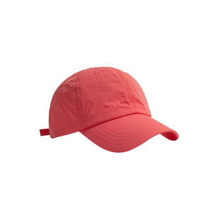 Summer ice silk quick-drying cap men's and women's all-match baseball cap spring and summer solid color light board outdoor breathable sunshade hat