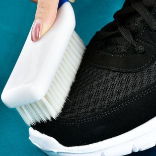 Long Handle Soft Wool Shoe Brush Contrast Shoe Washing Brush Multifunctional Cleaning Brush Household Board Brush Shoe Brush Decontamination Laundry Brush