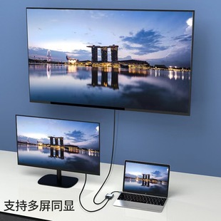 Трансграничные четыре в одном TypeC HD-адаптер HDTV/VGA мобильный телефон док-станция для ноутбука конвертер