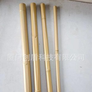 (Bamboo) artificial bamboo PVC bamboo tube ABS artificial bamboo pole half bamboo fire resistant bamboo durable longevity artificial bamboo