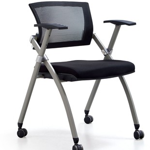 Integrated table stool conference room chair Office conference chair with table Board Training chair with writing board folding training table and chair