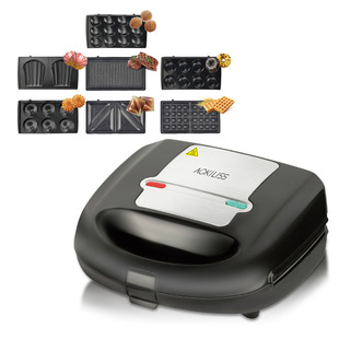 ACKILISS cross-border breakfast machine household European standard seven-in-one multi-functional sandwich machine bread waffle maker
