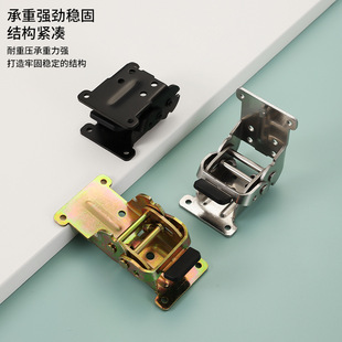 90-180 degree multifunctional automatic folding hinge dining table bed leg connection support hinge extension hardware accessories