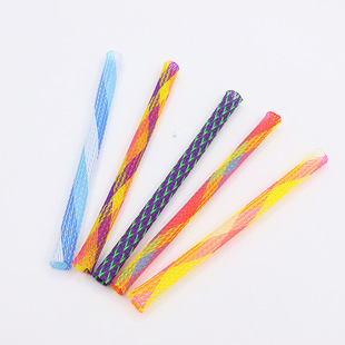 New Pet Supplies Cat Toy Cat Grinding Claw Bite Toy Telescopic Colorful Spring Tube