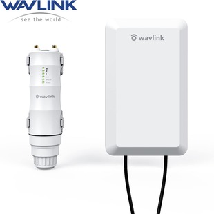 WAVLINK Home Outdoor Weatherproof WiFi Extender N300 Remote Wireless with POE Signal Booster