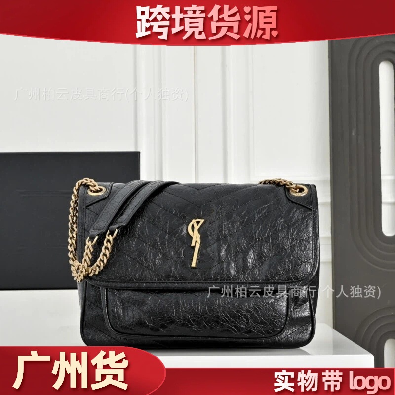 New classic cross-border supply Yangshulun chain messenger bag, fashionable and versatile, casual commuter shoulder and crossbody bag for women