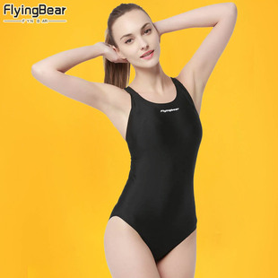 Купальник Flying Bear/Flying Bear, женский тренировочный цельный спортивный костюм на плоской подошве, большие размеры, новинка 2021 г.