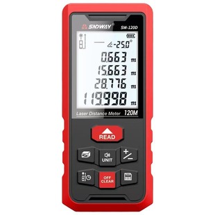 Shenzhen Dawei SW-50D внутренний и наружный лазерный дальномер портативный высокоточный инфракрасный измерительный электронный линейка измерительной комнаты